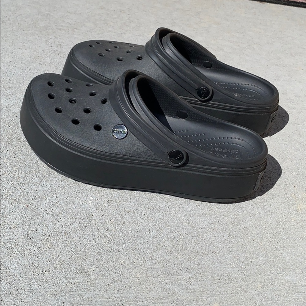 Platform Crocs